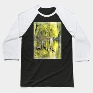 Geese - Geese by Willow Baseball T-Shirt